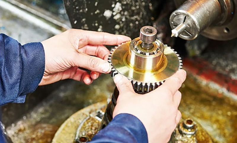 Working conditions of mechanical gear processing