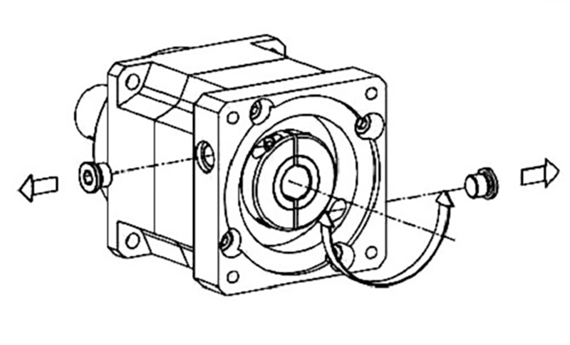 Working principle of right angle planetary reducer