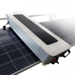 Solar power station Auto Dry/water solar Cleaning Robot