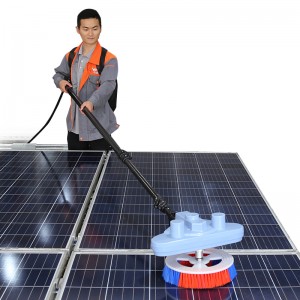 Multifit 2022 Latest product Single Head Solar Panel Cleaning Brush Automatic Clean Brush kits