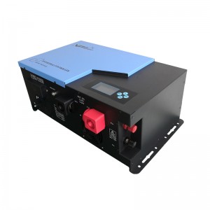 Vmaxpower new product latest 6000W 48v to 220VAC inverter with MPPT controller pure sine wave for solar power systems