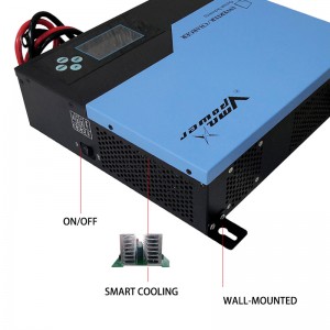 Inverter & charger Power frequency sine wave 500W-8000W Power Sun Series