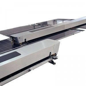 solar panel photovoltaic module cleaning robot