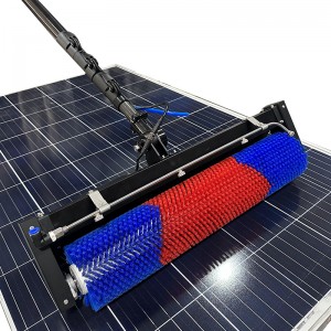 Solar Panel Rotating Brush Roller Brush Solar Panel Cleaning Equipment