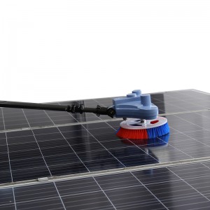 Multifit upgrade MULR-C telescopic pole Solar Panel Cleaning Brush Automatic cleaning equipment
