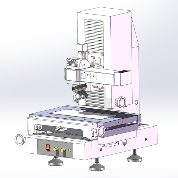 China OEM Cnc Optical Measurement Systems Products –  Manual vision measuring machine with metallographic systems – Chengli