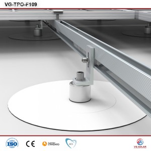 applicabile à a maiò parte di i sistemi impermeabili di tetti flessibili in PVC