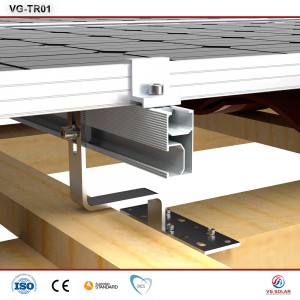 compatible with many tiles roof