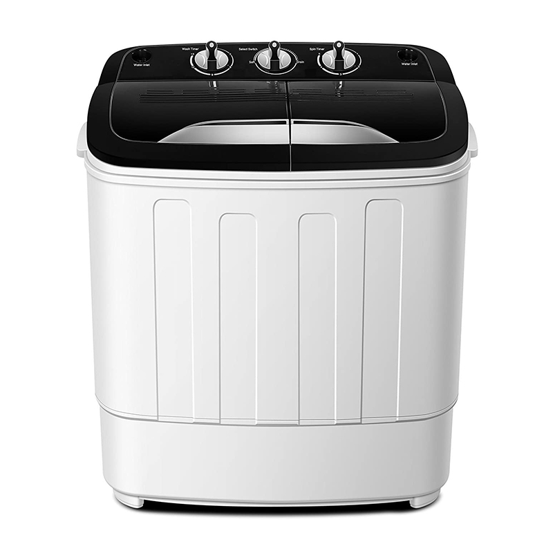 China Small Mini Portable Family Other Washing Machine Home Appliances  Compact Mini Twin Tub Washing Machine w/Wash and Spin Cycle, Built-in  Gravity Drain, 13lbs Capacity For Camping, Apartments, Dorms, College  Rooms, RV's