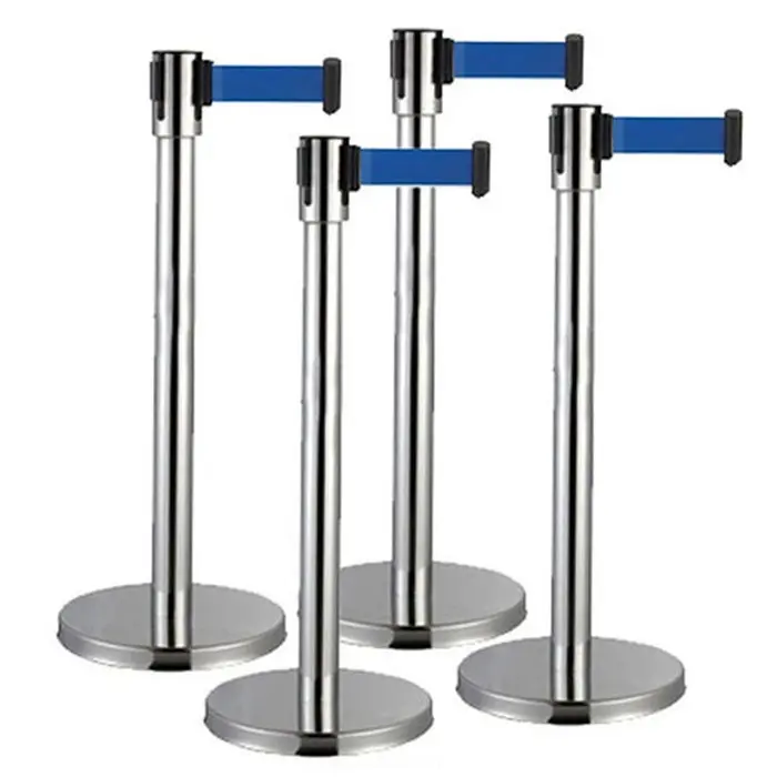 High Quality Energy Saving Queue Retractable Double Concert Crowd Control Barrier Stanchion Traffic Barrier