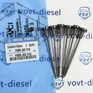 High Precision New Diesel Injector Control Valve F00RJ02410 Valve Assembly for Fuel Injector Engine Spare Parts