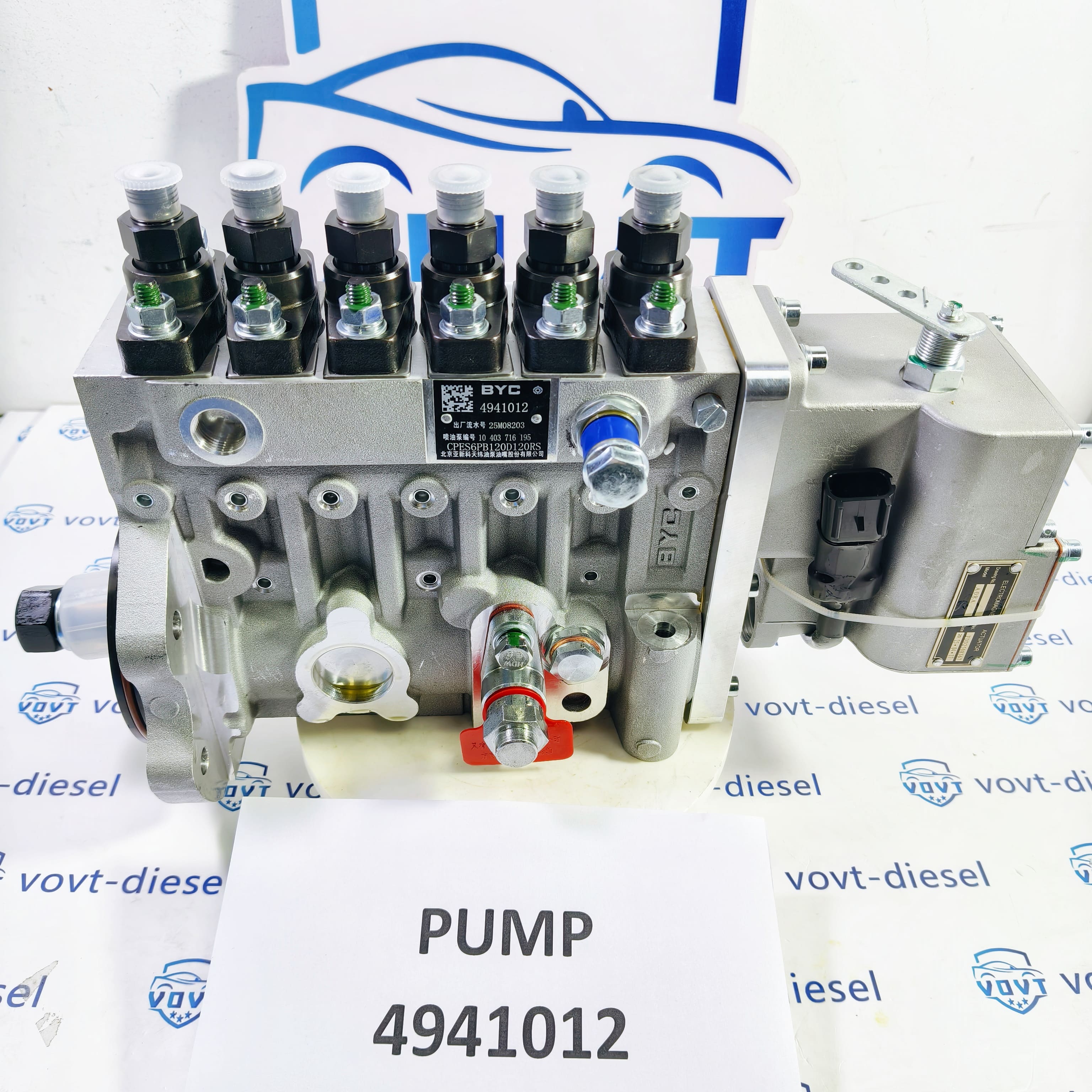 Diesel Fuel Injection Pump 4941012 Engine Auto Engine Part
