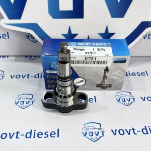 Made in China Fuel Injection Pump Plunger X172-1 Pump Elements Engine Accessories