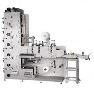Flexo Printing Machine With Three Die-cutting Stations