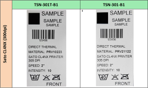 Thermo-Sensitive Label Fabric