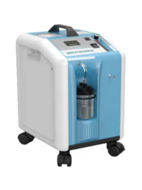 What is the function of an oxygen concentrator?