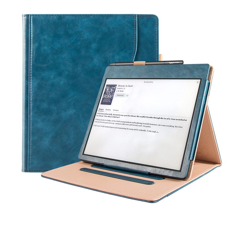 Multi-folding Stand Cover For Funda Kobo Elipsa 2E Case with Pen Holder  10.3 E-Reader Soft TPU Back Shell Auto Wake/Sleep - AliExpress