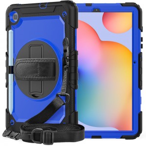 360 Rotating Shockproof Case for Samsung Galaxy tab S6 lite 10.4 2020 SM-P610 P615 Protective Shell