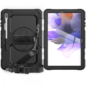 Rotating Shockproof Rugged Case for Samsung Galaxy tab S7 FE 12.4 2021 SM-T730 T736 T735
