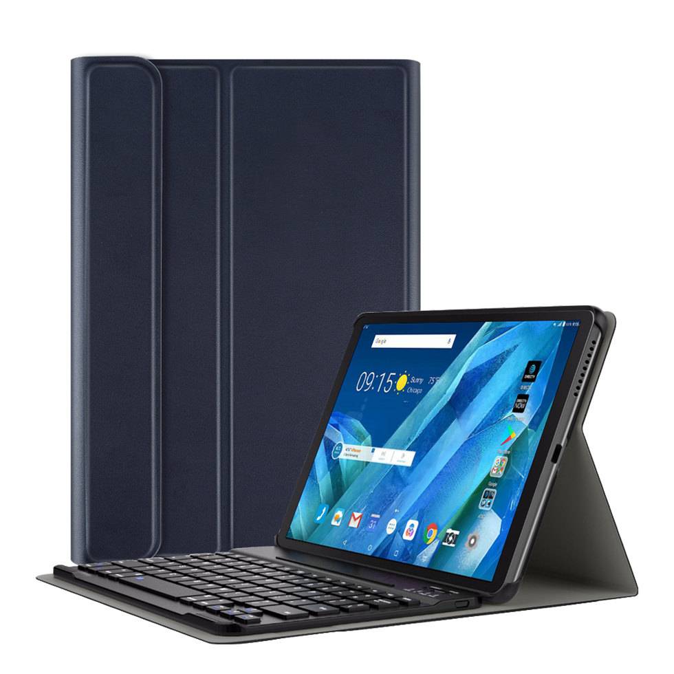 Best case with removable bluetooth keyboard for Lenovo tab M10 Plus For  Ipad for Samsung tablet Manufacturer and Factory