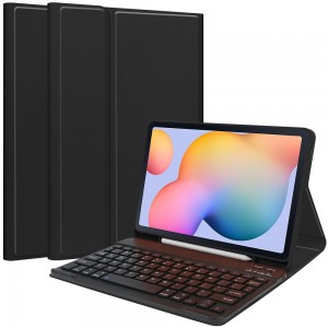 Colorful Wireless keyboard Case for Samsung galaxy tab S6 lite factory