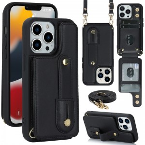 hand strap Wallet mobile phone case For iPhone 14 Pro Max Samsung A54