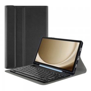 wireless keyboard leather Case for Samsung galaxy tab A9 plus 11inch 2023 factory supplier