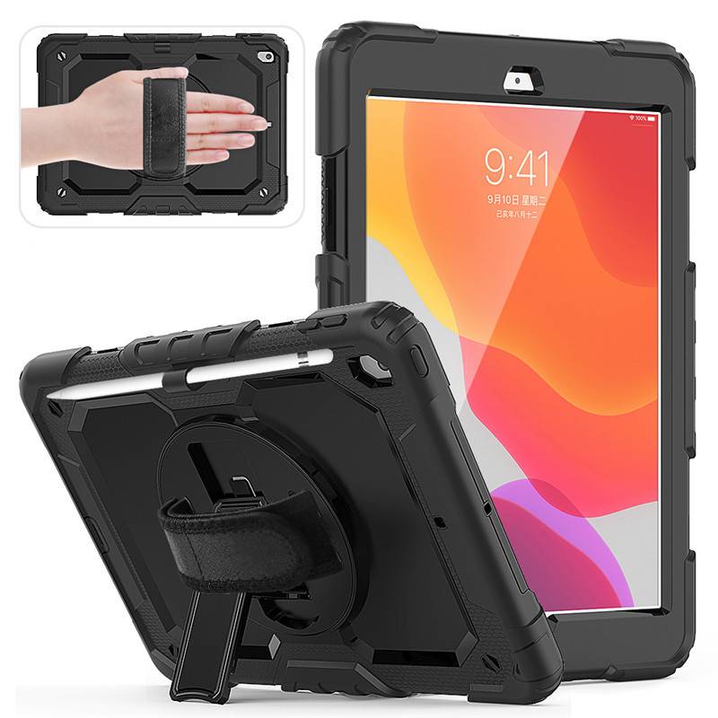 360 rotating Heavy Duty Shockproof Rugged Case for ipad for Samsung for Lenovo tablet Featured Image
