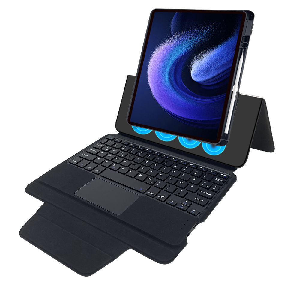 Rotating Magic Keyboard case For Xiaomi 6 Pad cover factory supplier