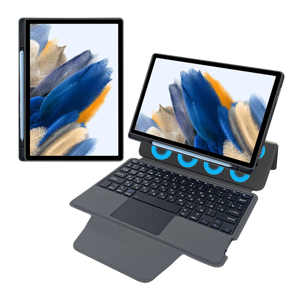 Magic Keyboard case For Samsung galaxy tab A8 10.5 2022 factory supplier