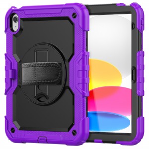 Shockproof Case for iPad 10 2022 cover with hand strap wholesales