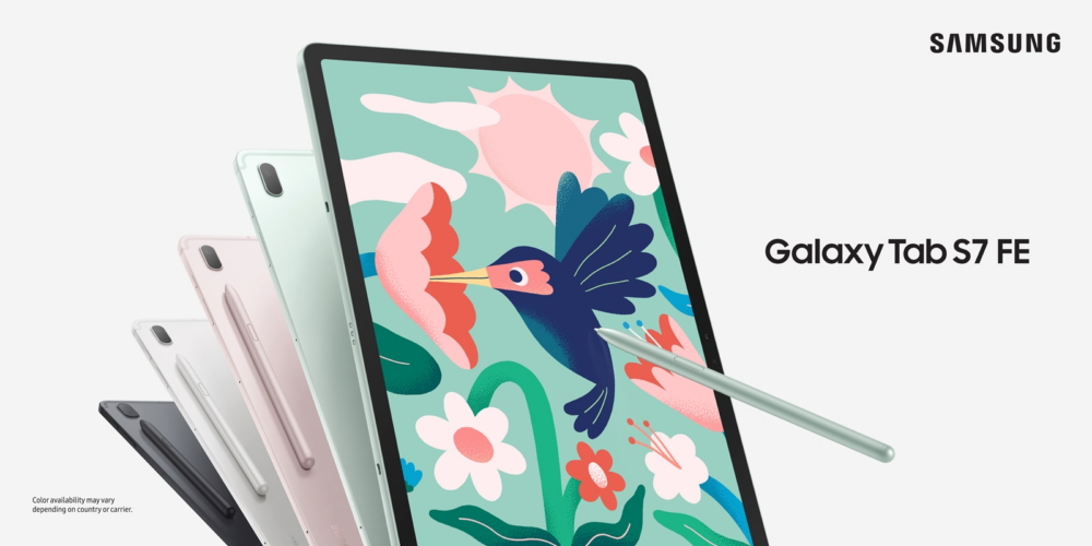 New Samsung Tab S7 FE and Tab A7 lite is coming.