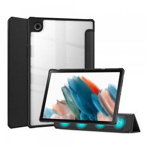 for Samsung Galaxy tab A8 case magnetic transparent acrylic cover
