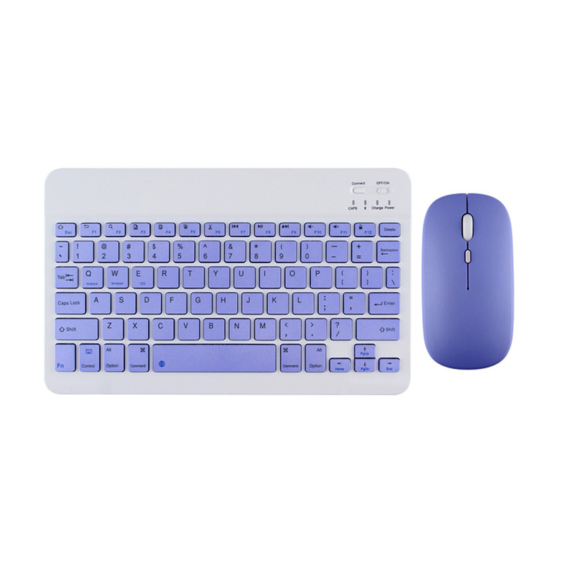Factory selling Tab S - Pink bluetooth mouse keyboard for ipad Samsung Andriod Windows system tablets colorful keyboard – Walkers