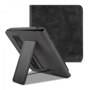 Hot New Products Case Cover - Luxury Case for Kobo Libra 2 7inch with hand strap Stand Leather case cover – Walkers