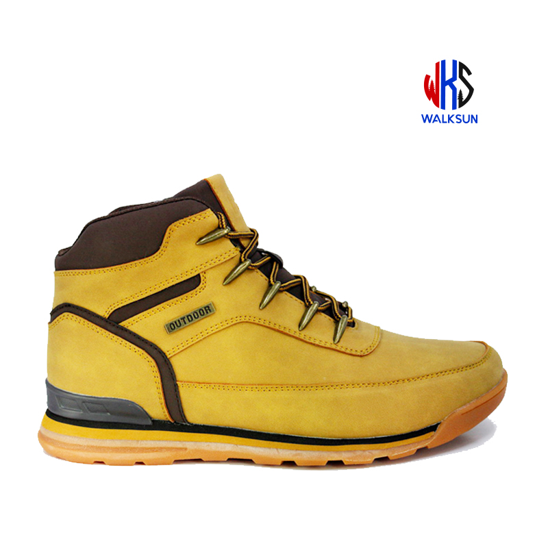 Men’s Waterproof Work Boots, Lightweight Mid Trekking Backpacking Shoes