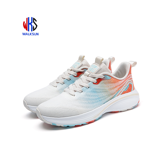 Shock absorbing running shoes super light hollow small white shoes fashion sports men’s shoes