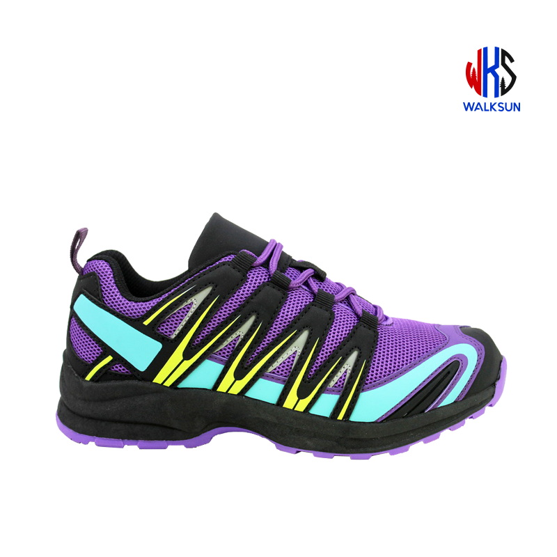 Womens  lace-up,durable outdoor hiking shoes，low ankle shoes