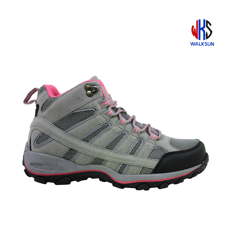 Women`s Lace-up Webbing,breathable,overlays,outdoor Boots,ankle Shoes