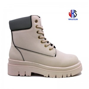 2022 Good Quality Lady Work Boots - Fashion high top Injection Boots Martin boots cargo boots women’s shoes fashionable shoes – Walksun