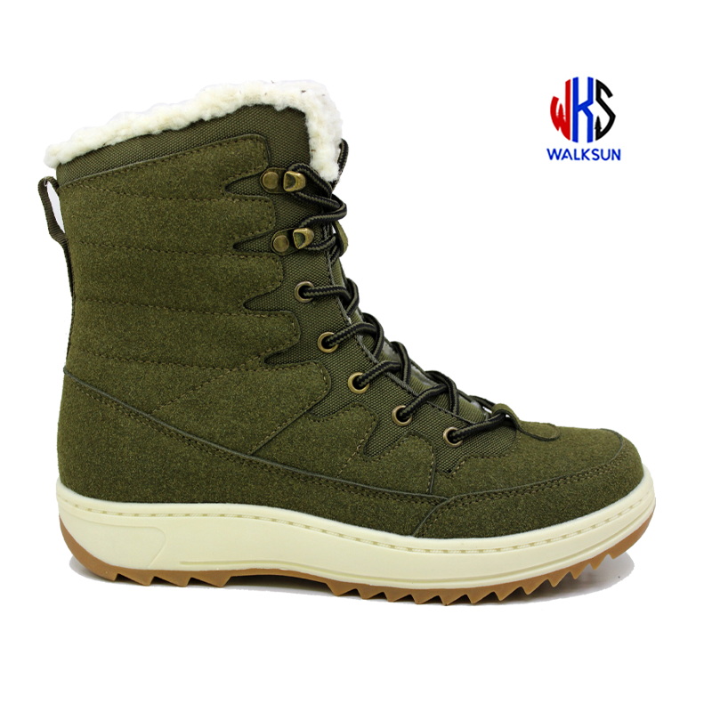 Ladies Boots Women Short Boots Lace-up Lady Winter Boots WOmen Warm Boots