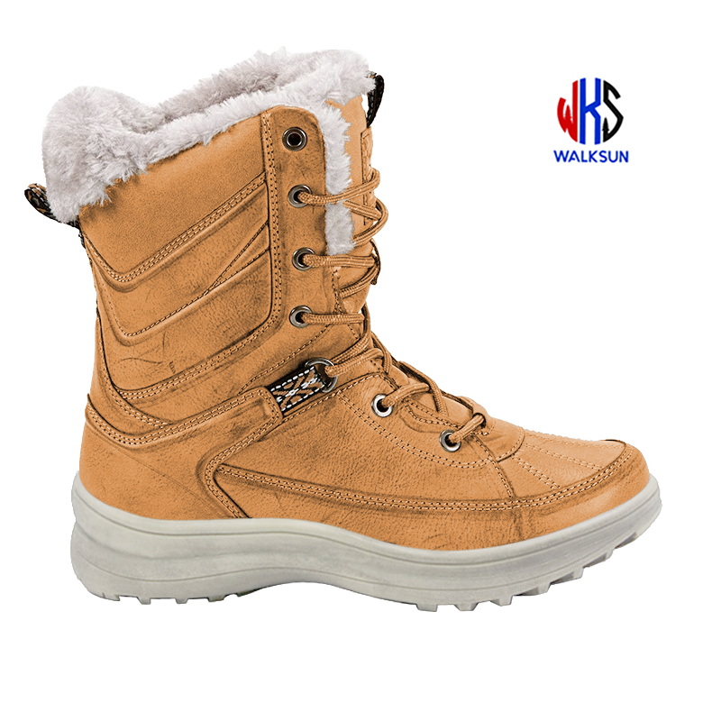 Lady Outdoor Boots Women warm antislip shoes Lady winter snow boots
