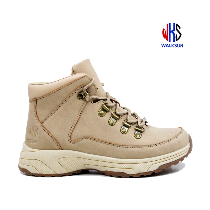Lady Work Boots High-top Fashion Shoes Anti-slippery Shoe Outdoor