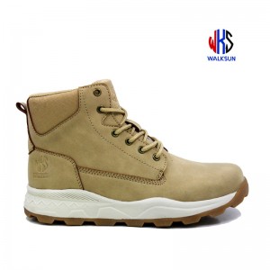 High reputation Womens Boots In Cemented - Lady Work Boots fashion high-topshoes hiking women shoes – Walksun