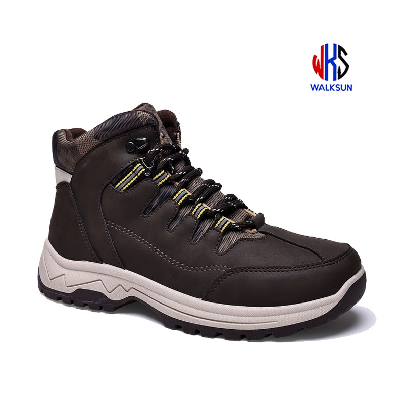 Outdoor Mountain Desert Ankle Climbing Shoes For Man Injected Hiking Boots