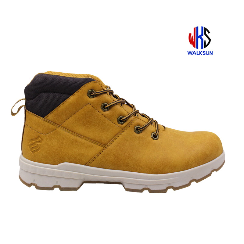 Mens Walking Boots Hiking Shoes men working Boots Trekking Shoes  Lace Up Boots