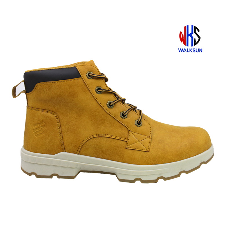 Fashion Men Martin Boots High-Top Tooling Boots Men’S Retro Casual Boots