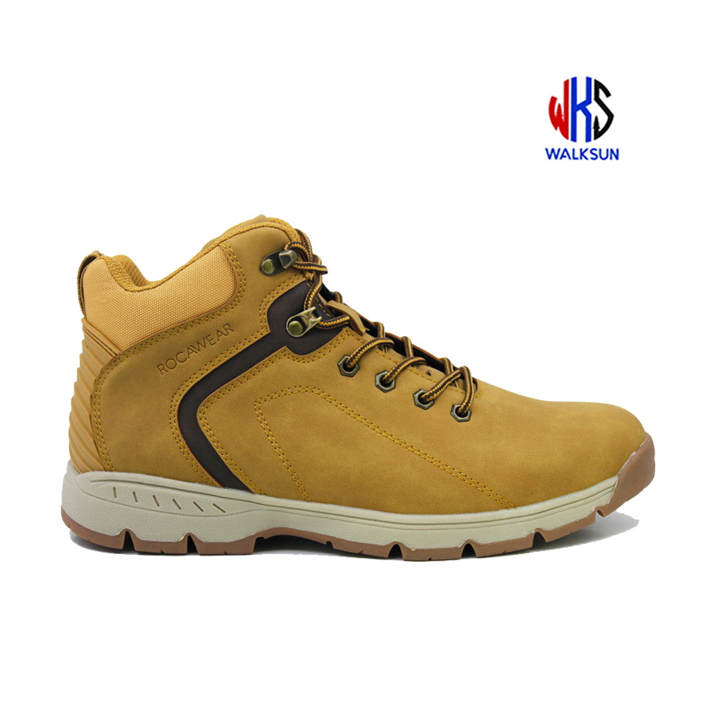 Men Fashion high top breathable Boots men work boots safety sneakers boots