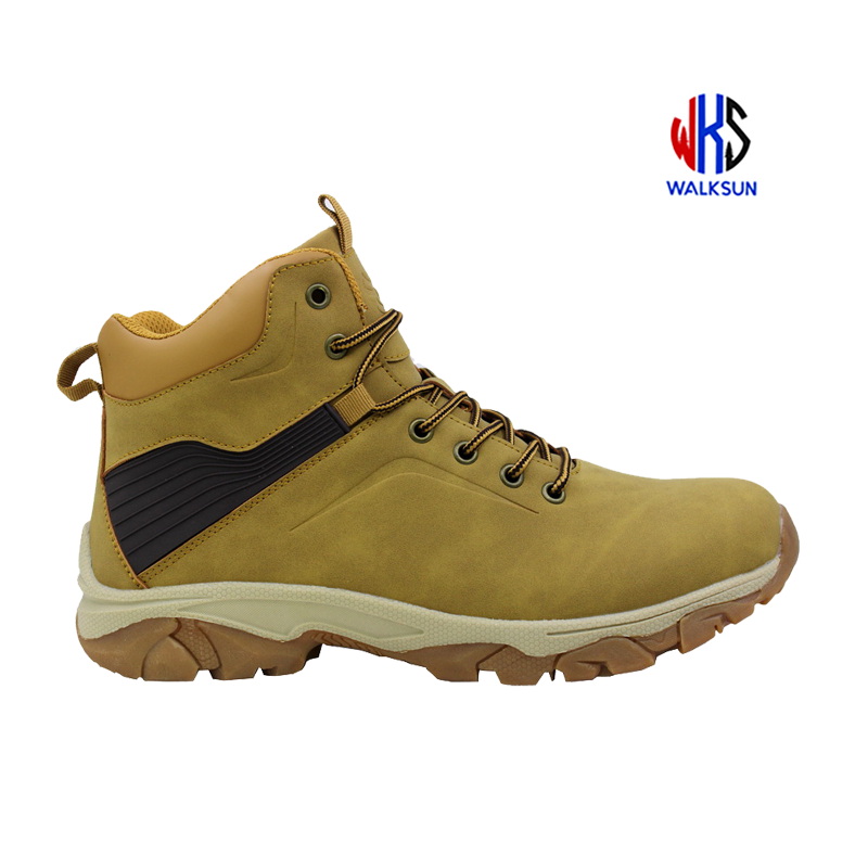 Mens Walking Boots Men Hiking Shoes Men Working Boots Outdoor Ankle Lace Up Boots