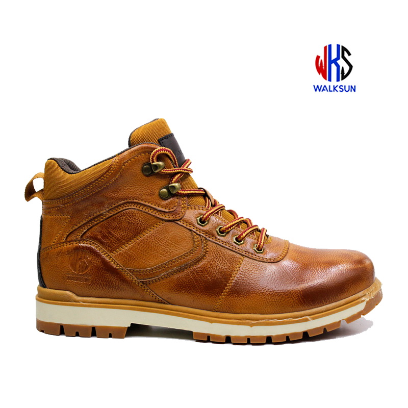Hot Styles Comfortable Men Shoes Casual Dress Men Work Boots Water-proof Work Boots for Mens